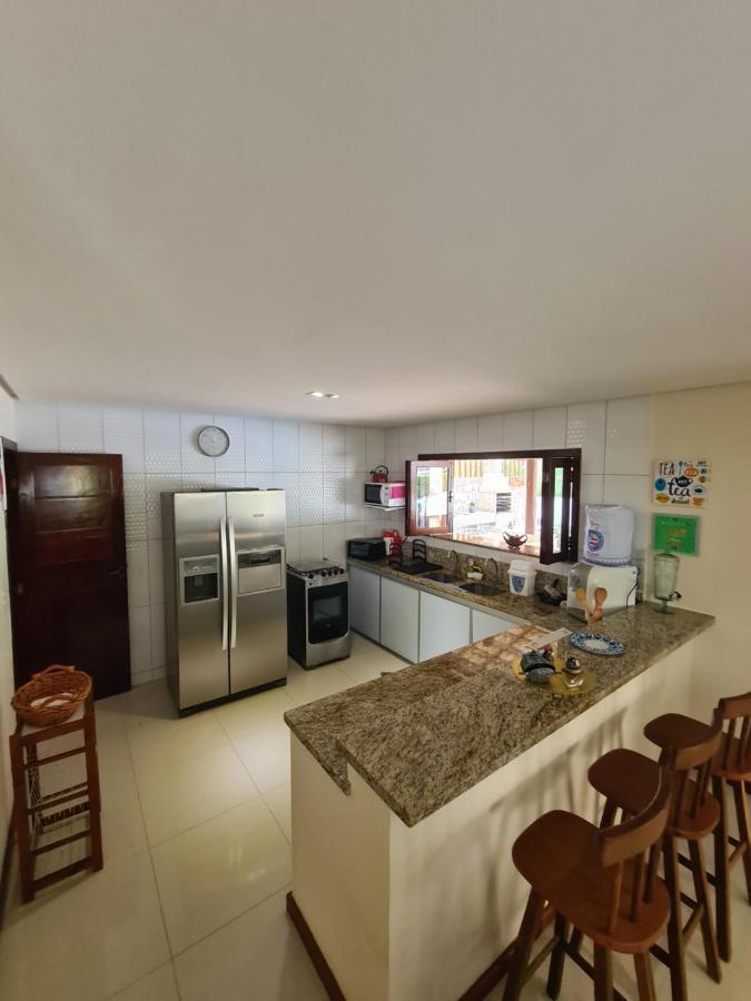 Casa 4/4 agradável com piscina e churrasqueira Mata de Sao Joao Esterno foto