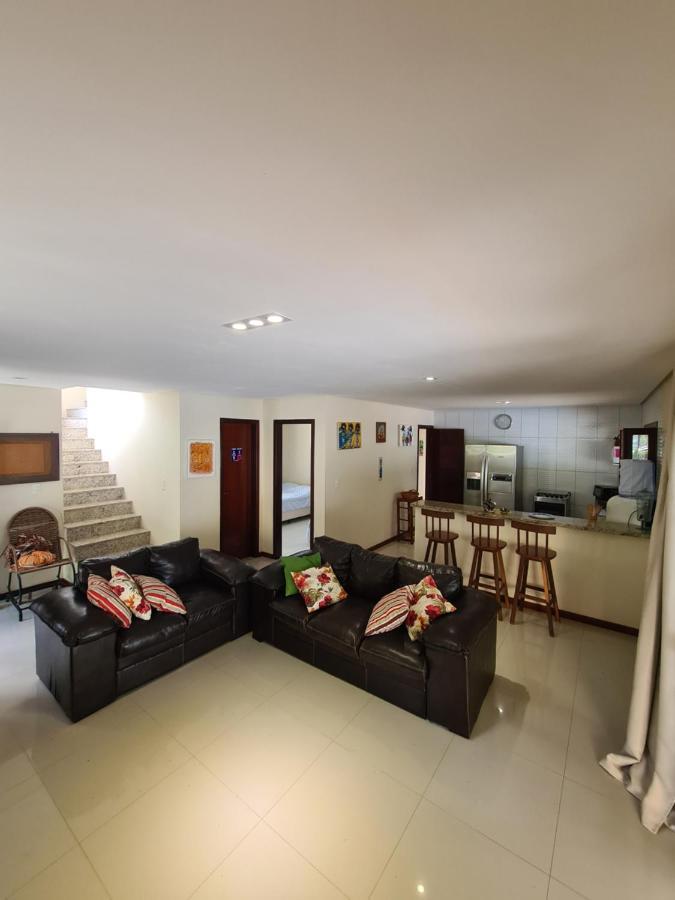 Casa 4/4 agradável com piscina e churrasqueira Mata de Sao Joao Esterno foto