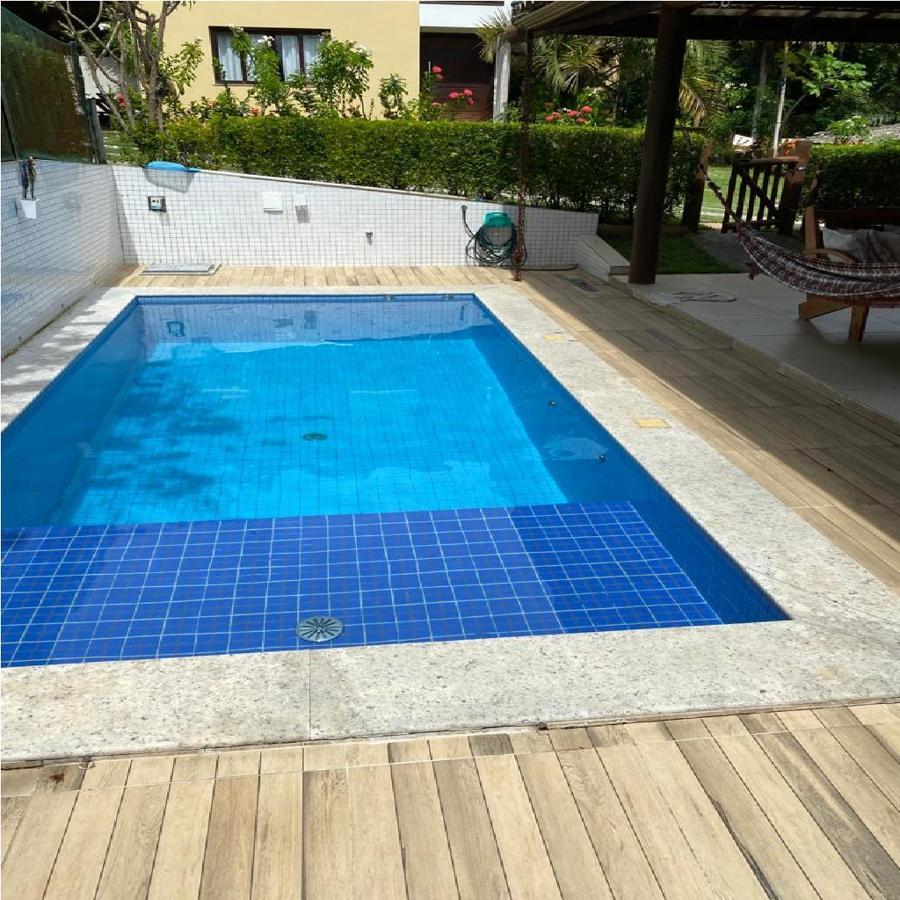 Casa 4/4 agradável com piscina e churrasqueira Mata de Sao Joao Esterno foto