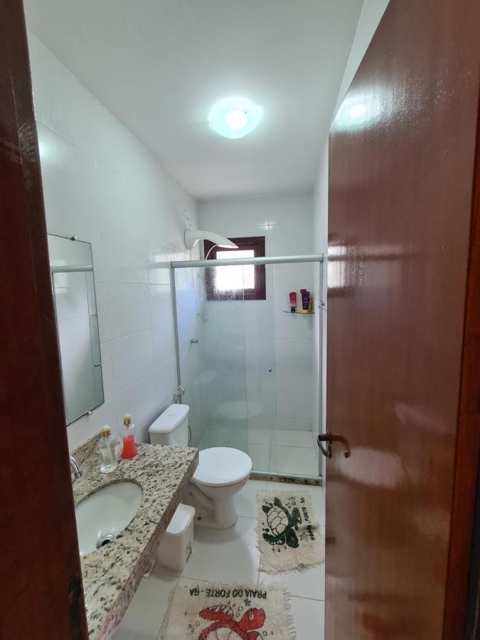 Casa 4/4 agradável com piscina e churrasqueira Mata de Sao Joao Esterno foto
