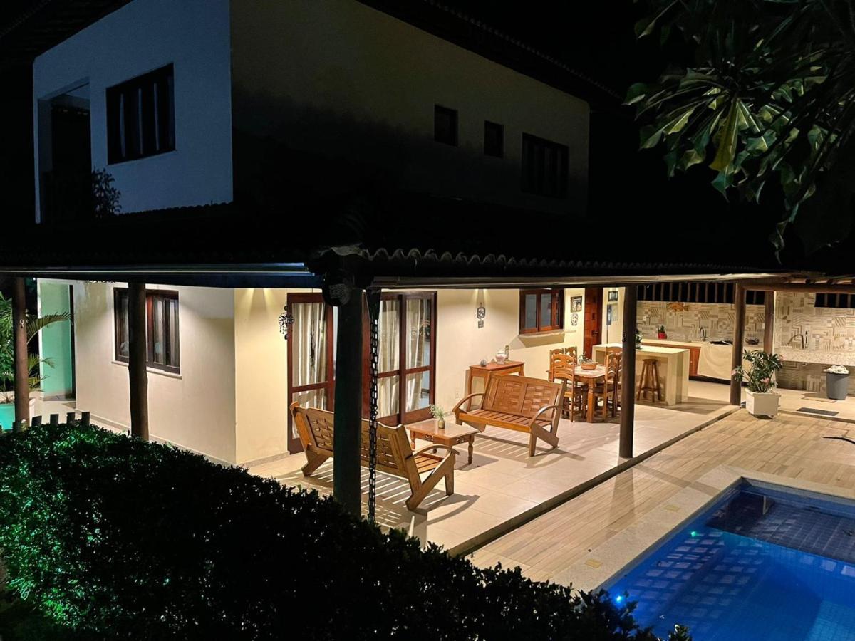 Casa 4/4 agradável com piscina e churrasqueira Mata de Sao Joao Esterno foto